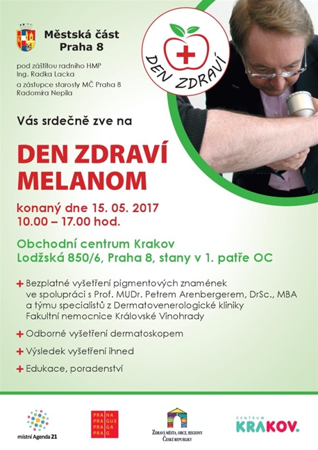 Den zdraví, 15. května 2017, OC Krakov