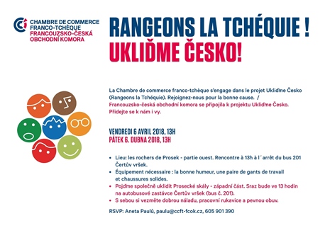 Ukliďme Česko – Prosecké skály, 6. dubna 2018