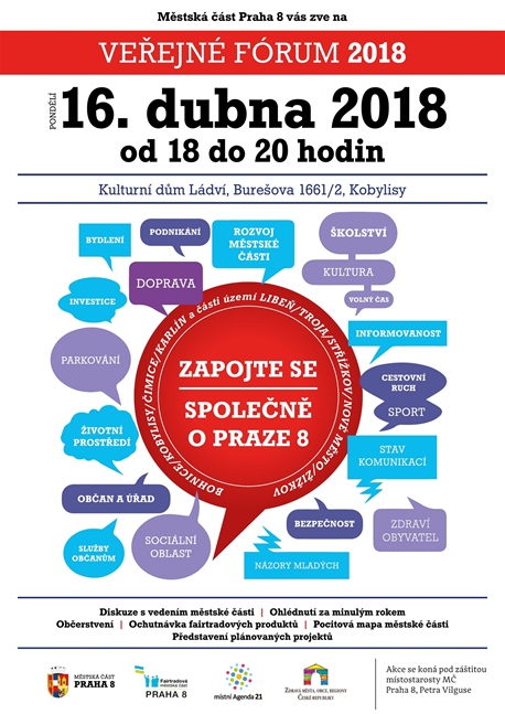 Veřejné fórum 2018, 16. dubna 2018, KD Ládví