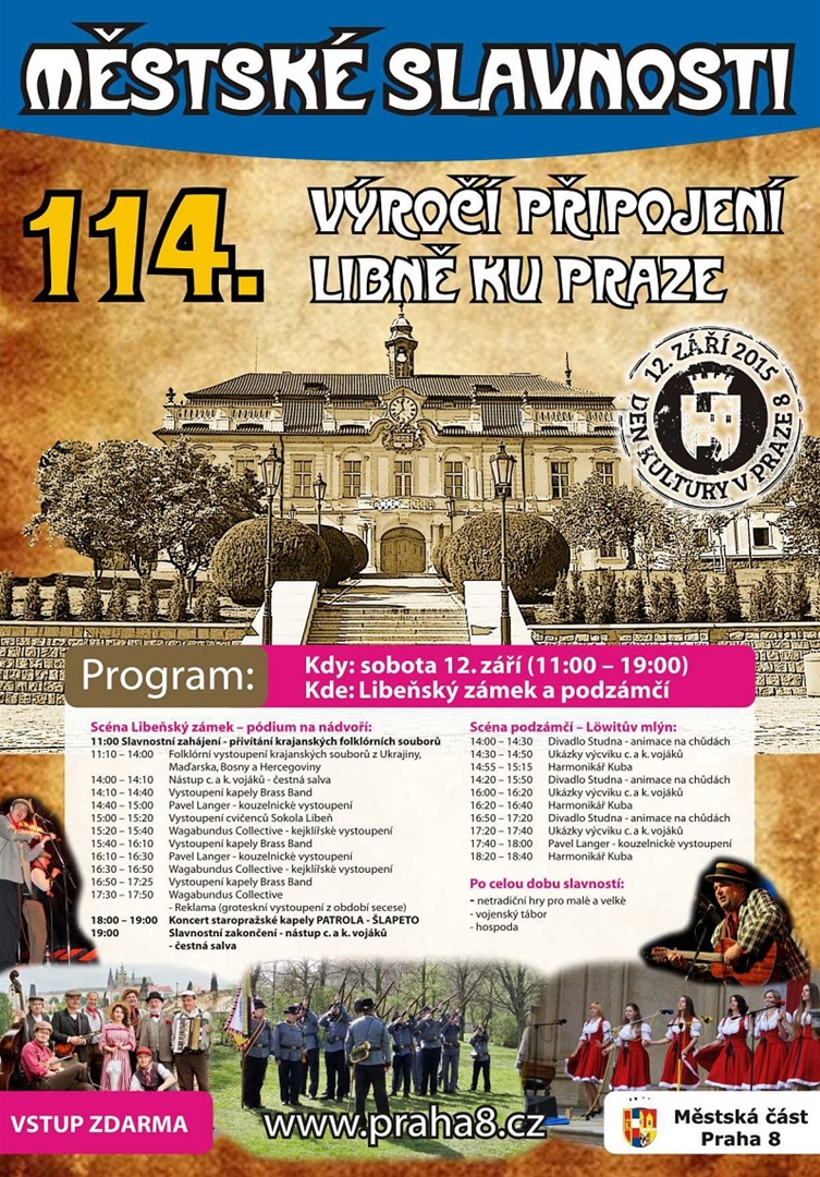 Městské slavnosti září 2015