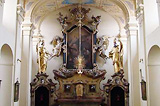 The castle chapel of the Holy Trinity and Saint Wenceslaus