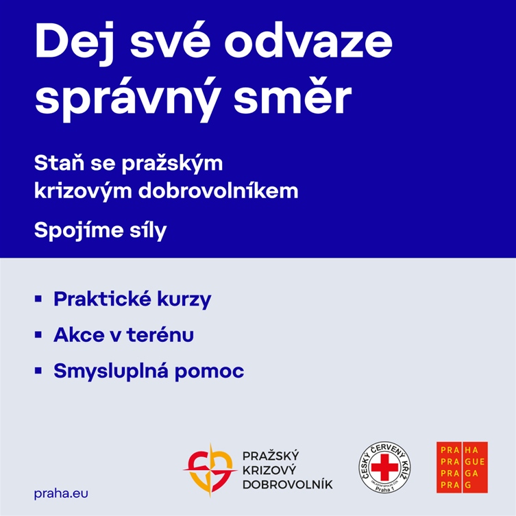 Praha buduje síť krizových dobrovolníků