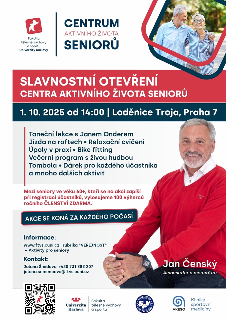 Otevření centra aktivního života seniorů
